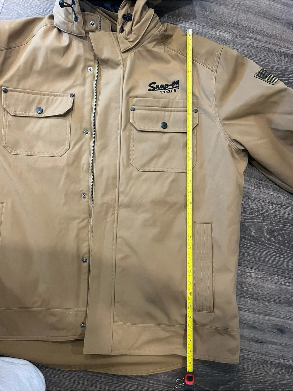 Snap-on Tools Men’s Hooded Field Jacket - Brown